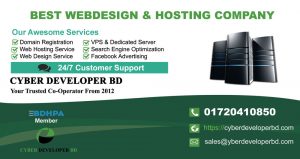 Web Hosting, Web Design, Domain Registration & VPS in Bangladesh
