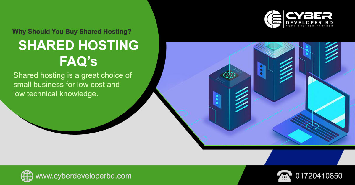 Shared Hosting FAQ's