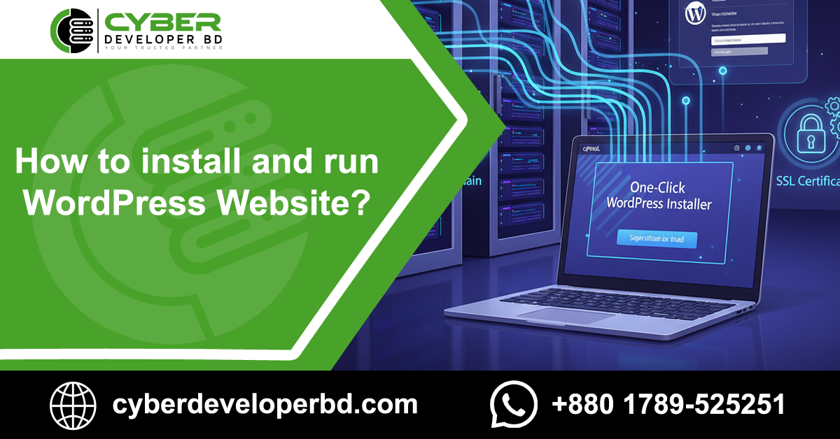 How to install and run WordPress Website?